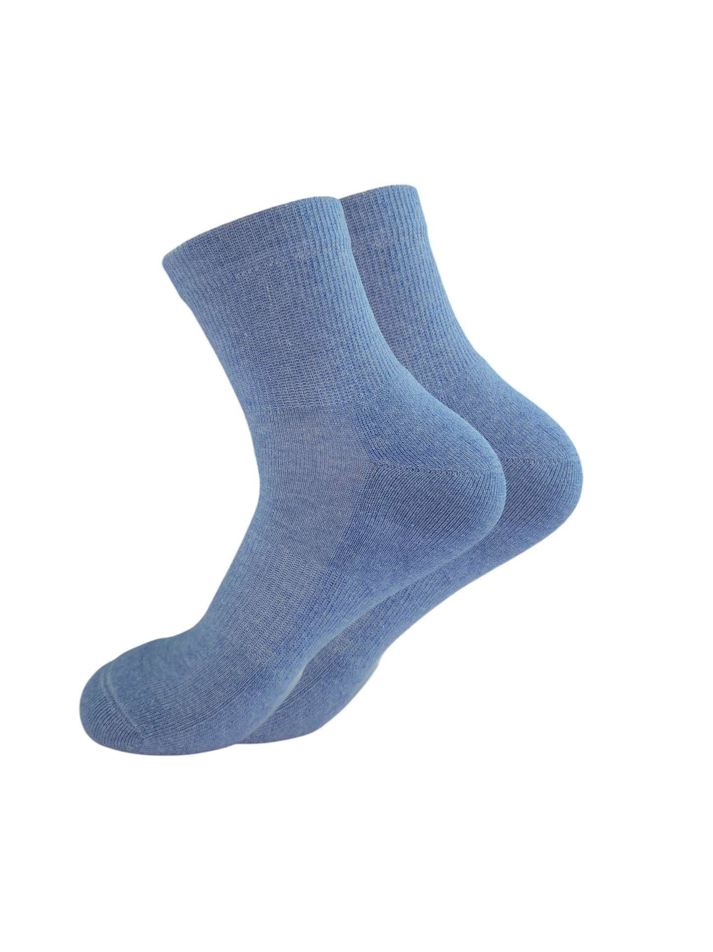 Short Plain Socks Half Terry For Women