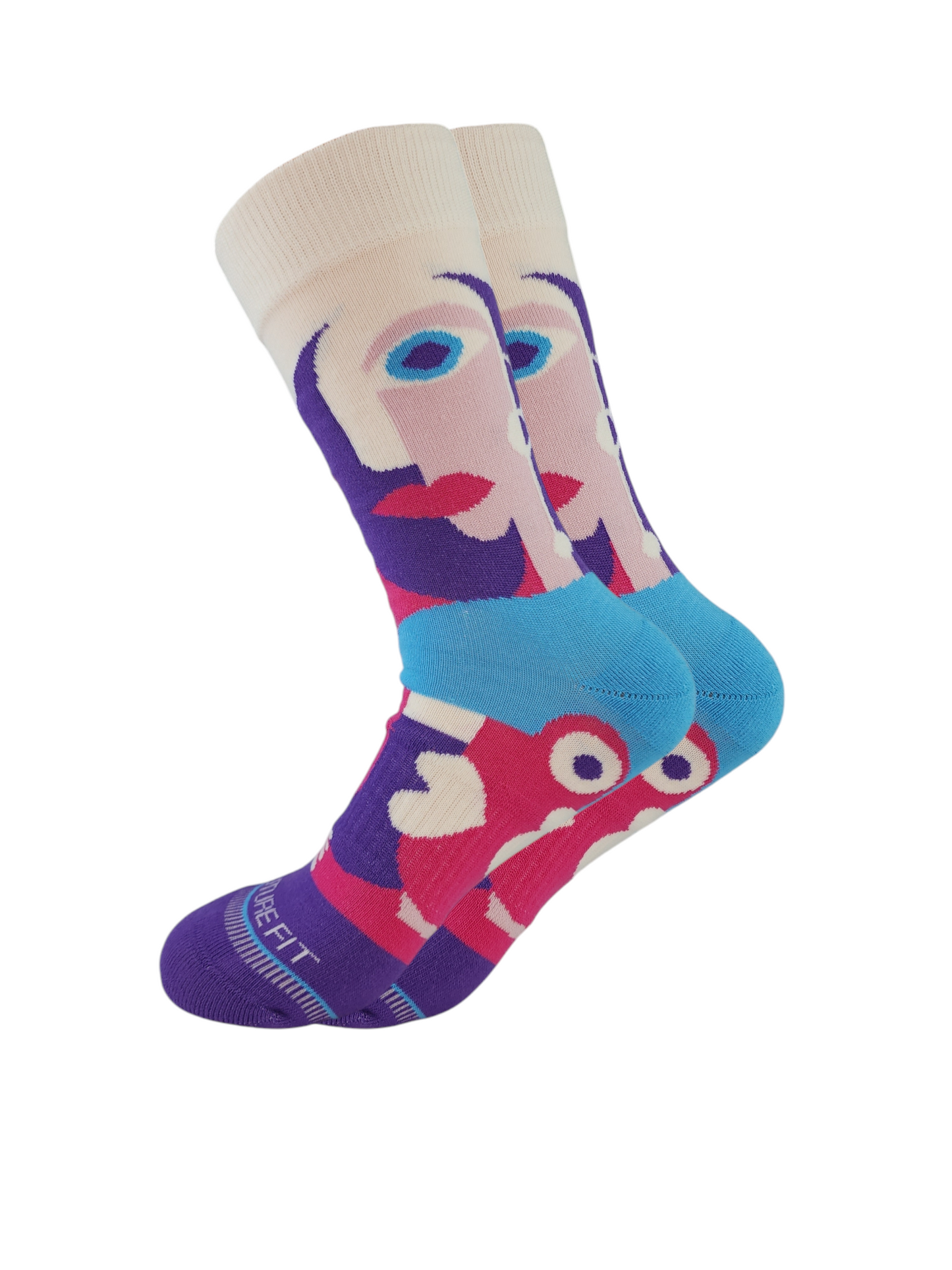 Long Socks Liner Heel and Toe Casual Style MultiColoure