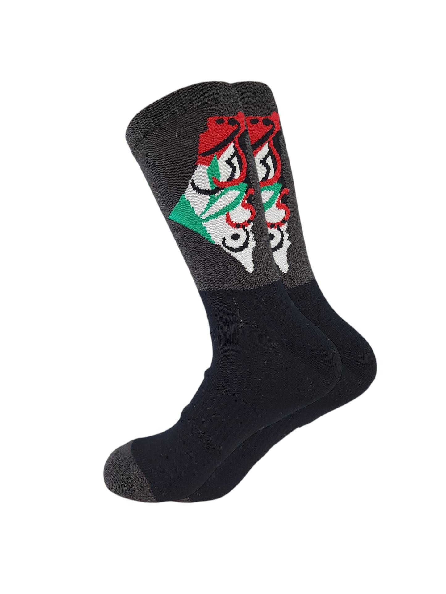 Long Socks Liner Heel and Toe Casual Style MultiColoure