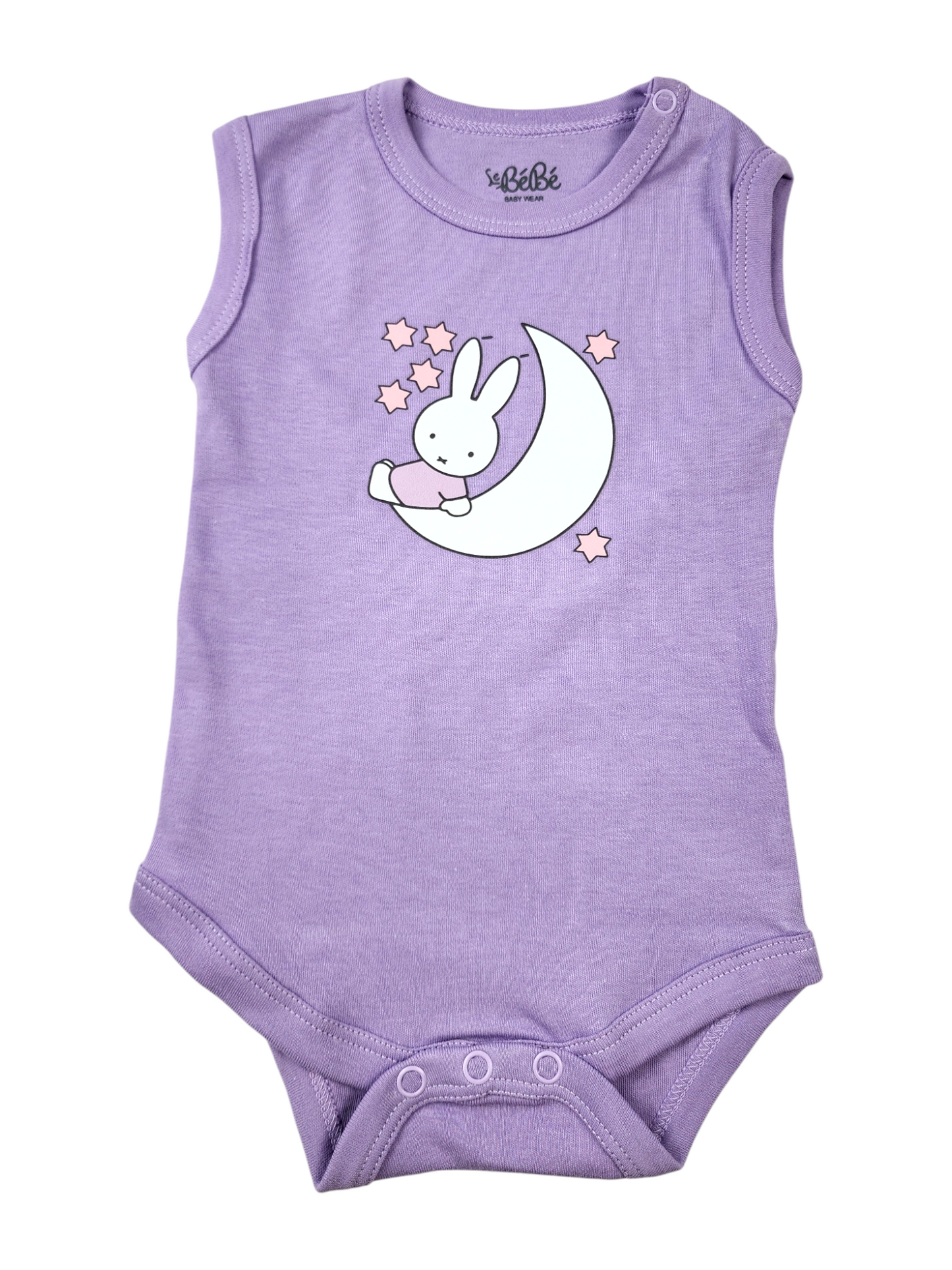 A Pack Of 3 Pieces Sleveeless Baby UnderWear Cotton 100% , MultiColoure