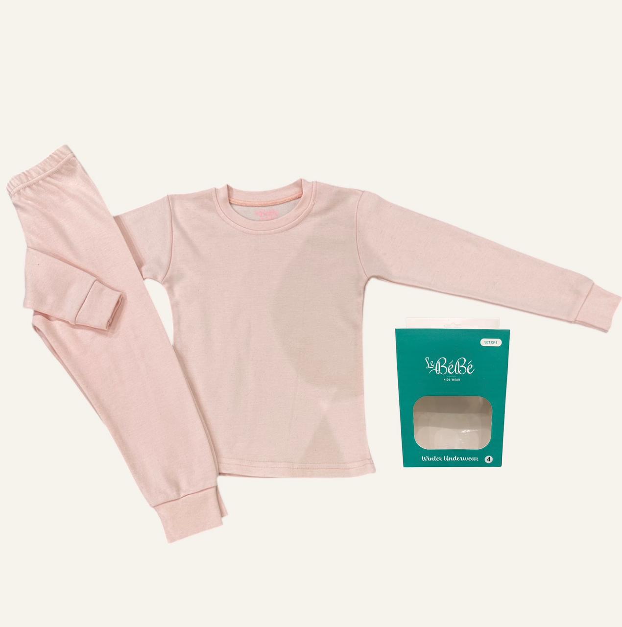 Set Of 2 Comfy Seleeve Sleep Wear Rose For Girls (T-Shirt+Pants)