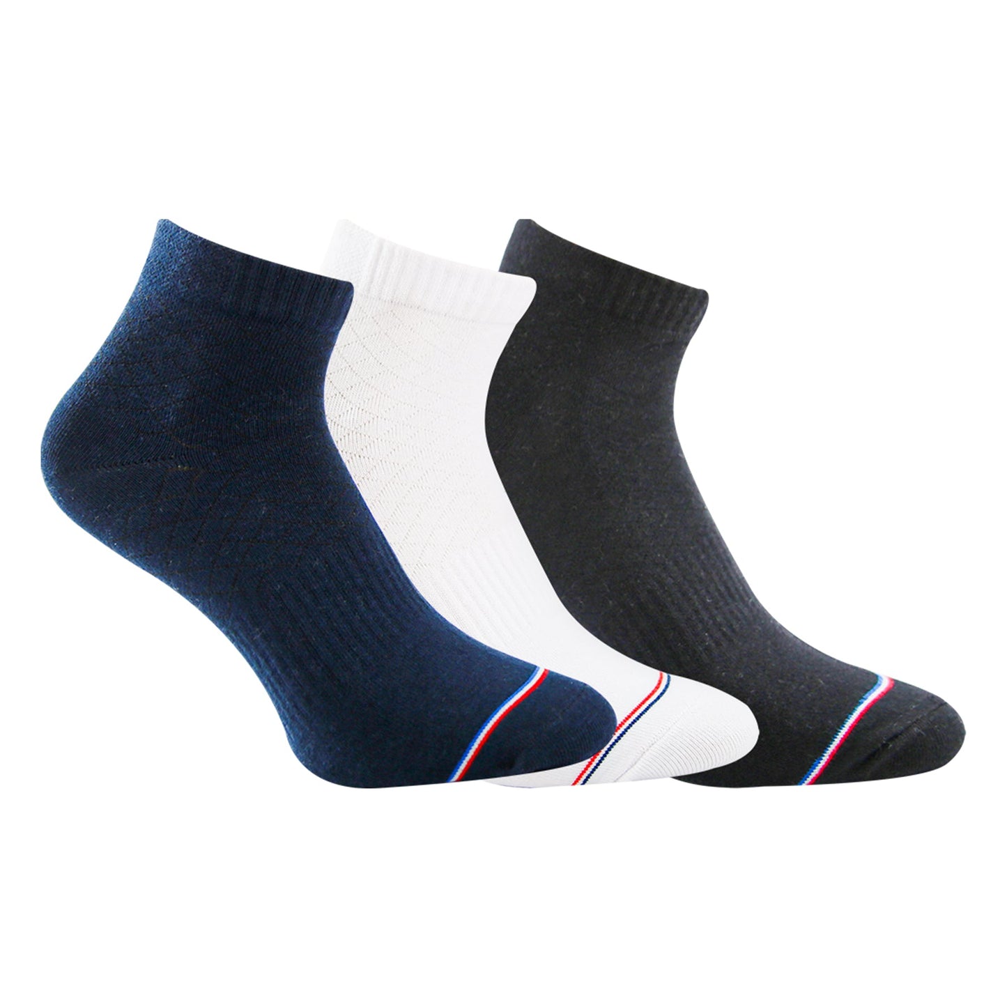 A Pack Of Midi Socks Multicolor, 3 Pieces For Men