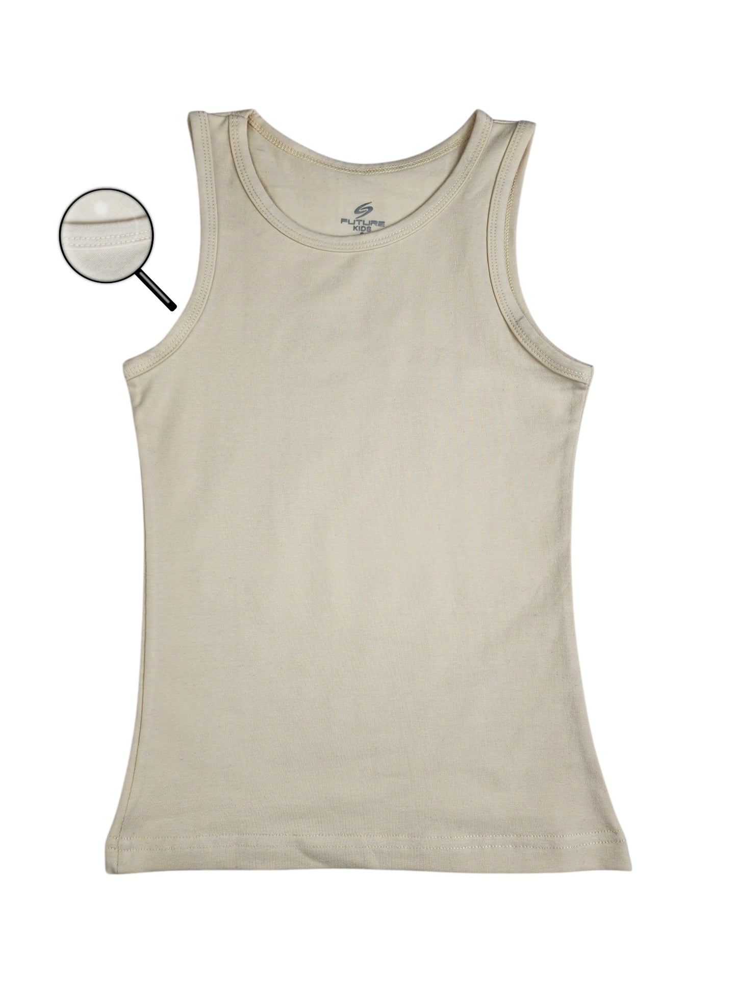 Pack Of 2 Sleeveless UnderShirt MultiColoure For Girls