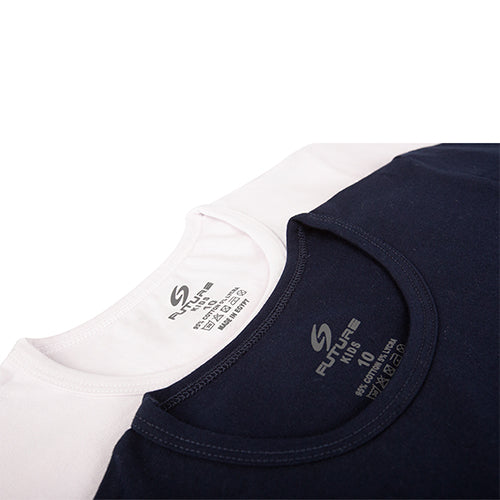 Pack Of 2 Half Slevee UnderShirt MultiColoure For Kids's