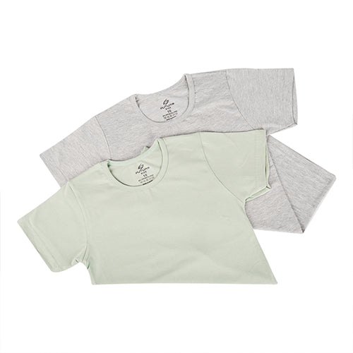 Pack Of 2 Half Slevee UnderShirt MultiColoure For Kids's