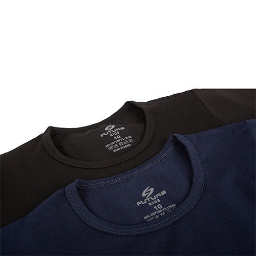 Pack Of 2 Half Slevee UnderShirt MultiColoure For Kids's