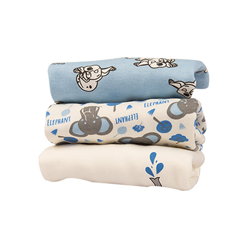 A Pack Of 3 Pieces Slevee Baby UnderWear Cotton 100% , MultiColoure