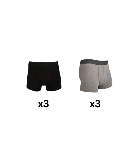 A Pack Of 6 Pieces Contain From ( 6 Boxers) MultiColoure For Men