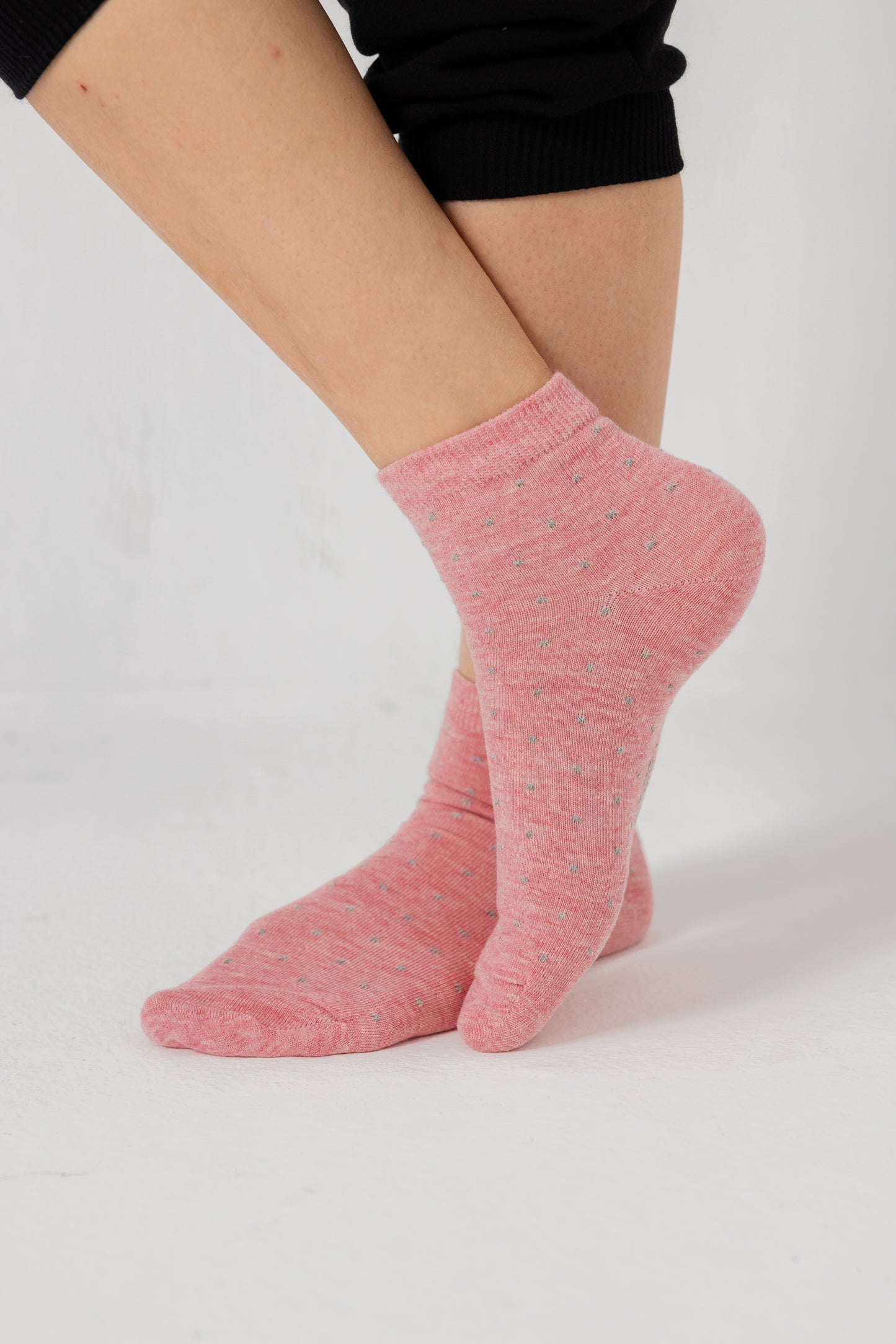 A Pack Of 3 Pieces Printed Short Socks MultiColoure