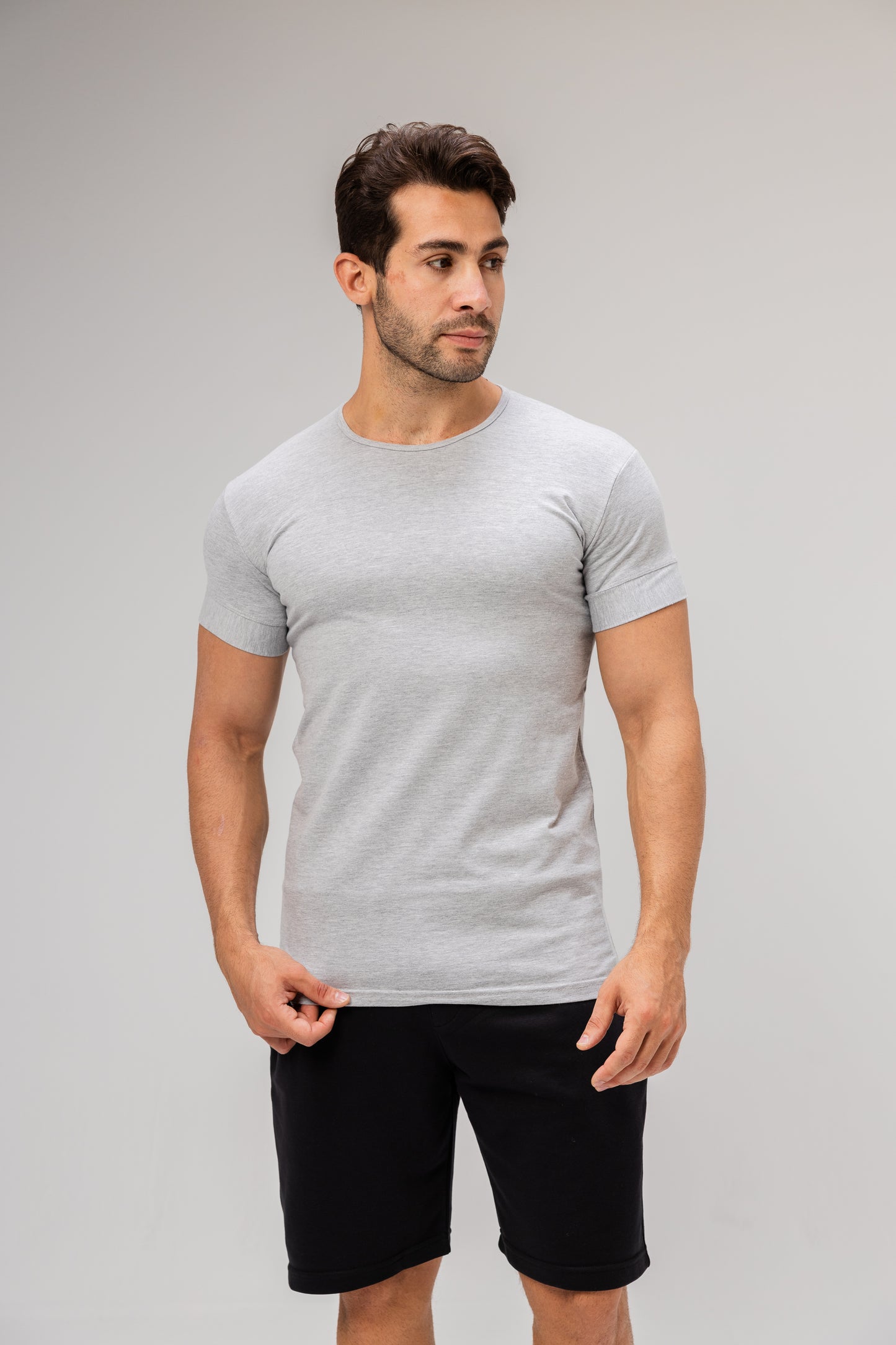 Pack Of 3 Half Sleeve Undershirt, MultiColoure For men