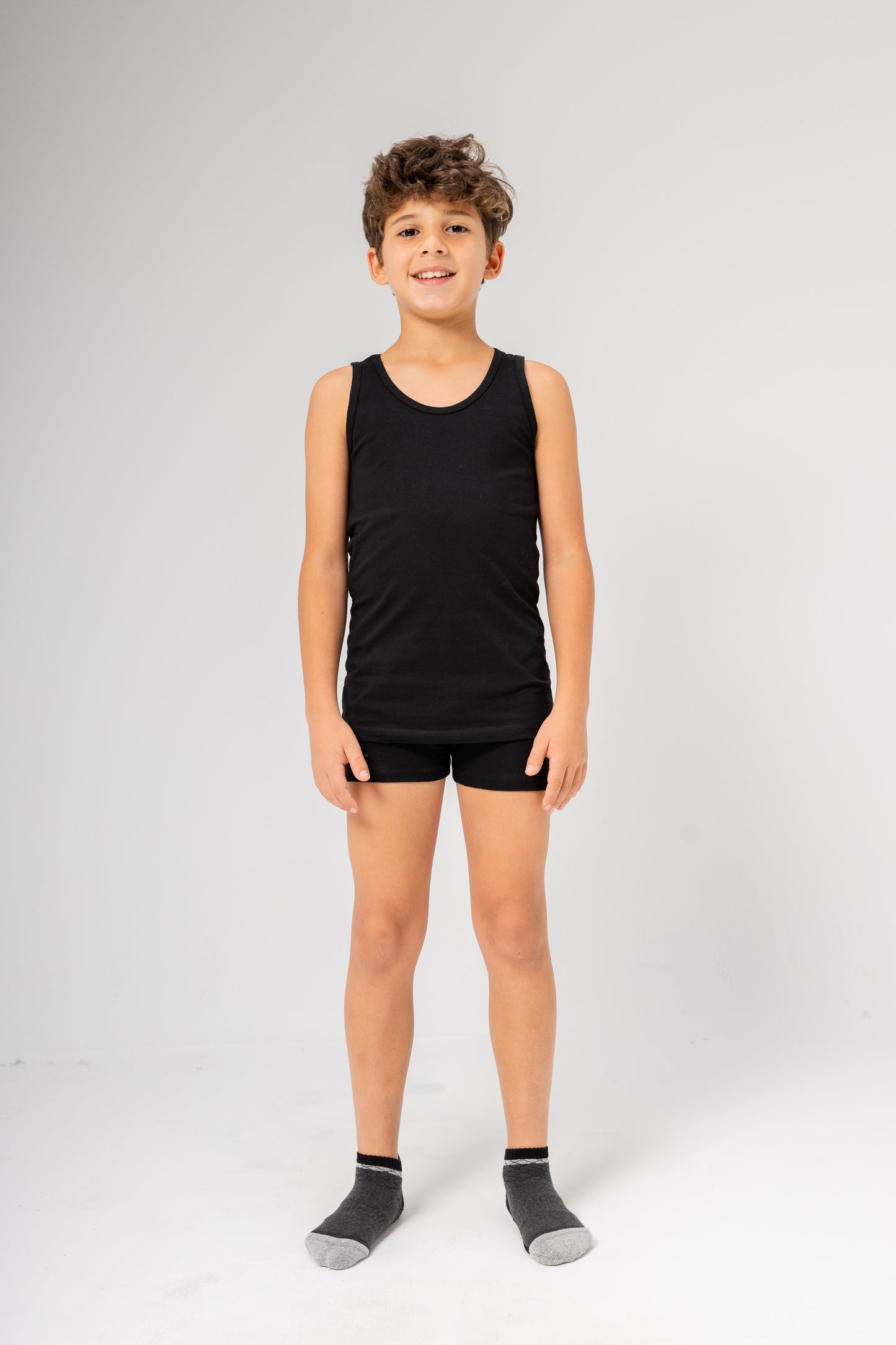 Pack Of 2 Plain Boxers For Kid's MultiColoure