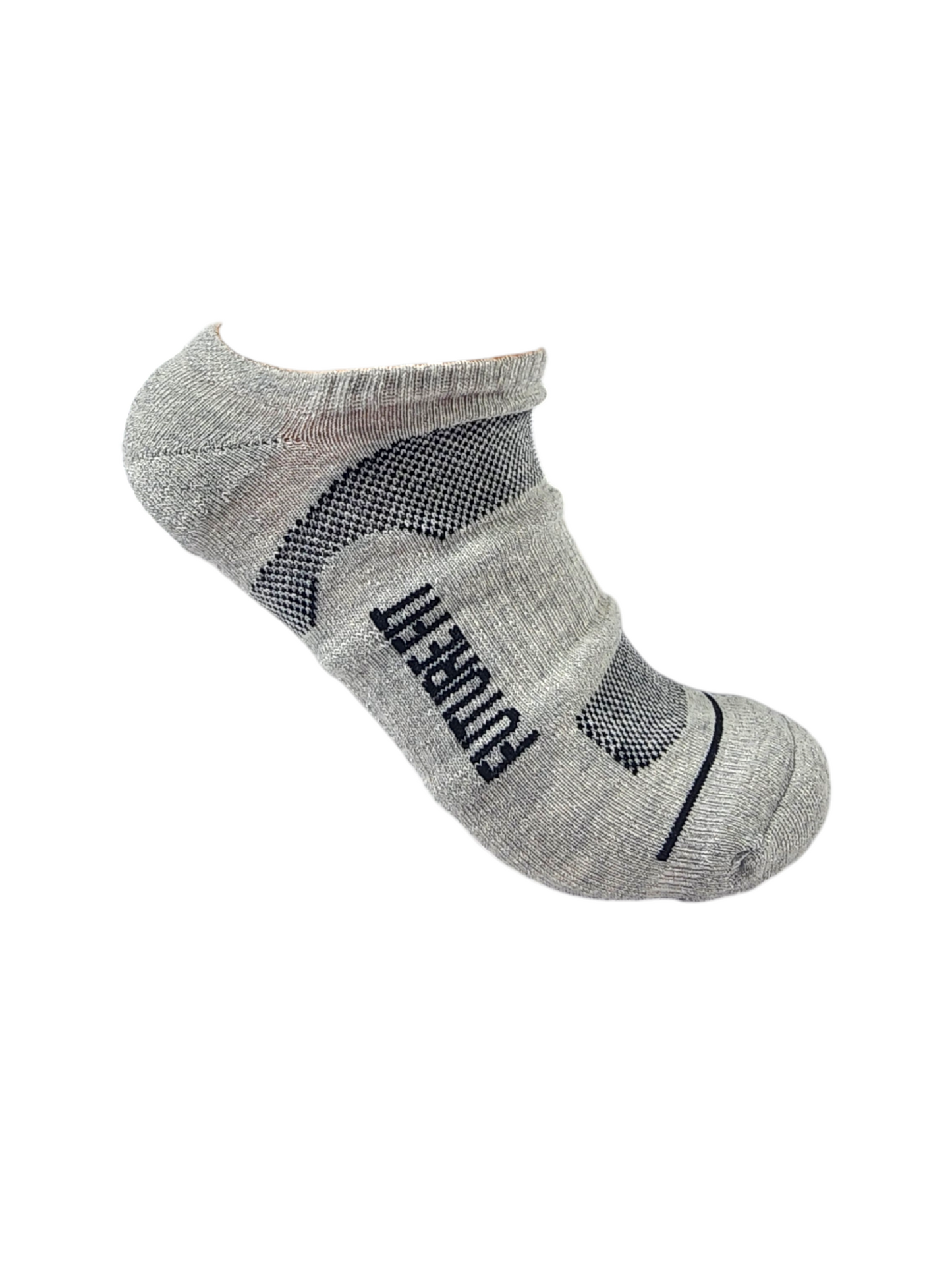 LowCut Plain Socks Liner Heel And Toe MultiColoure