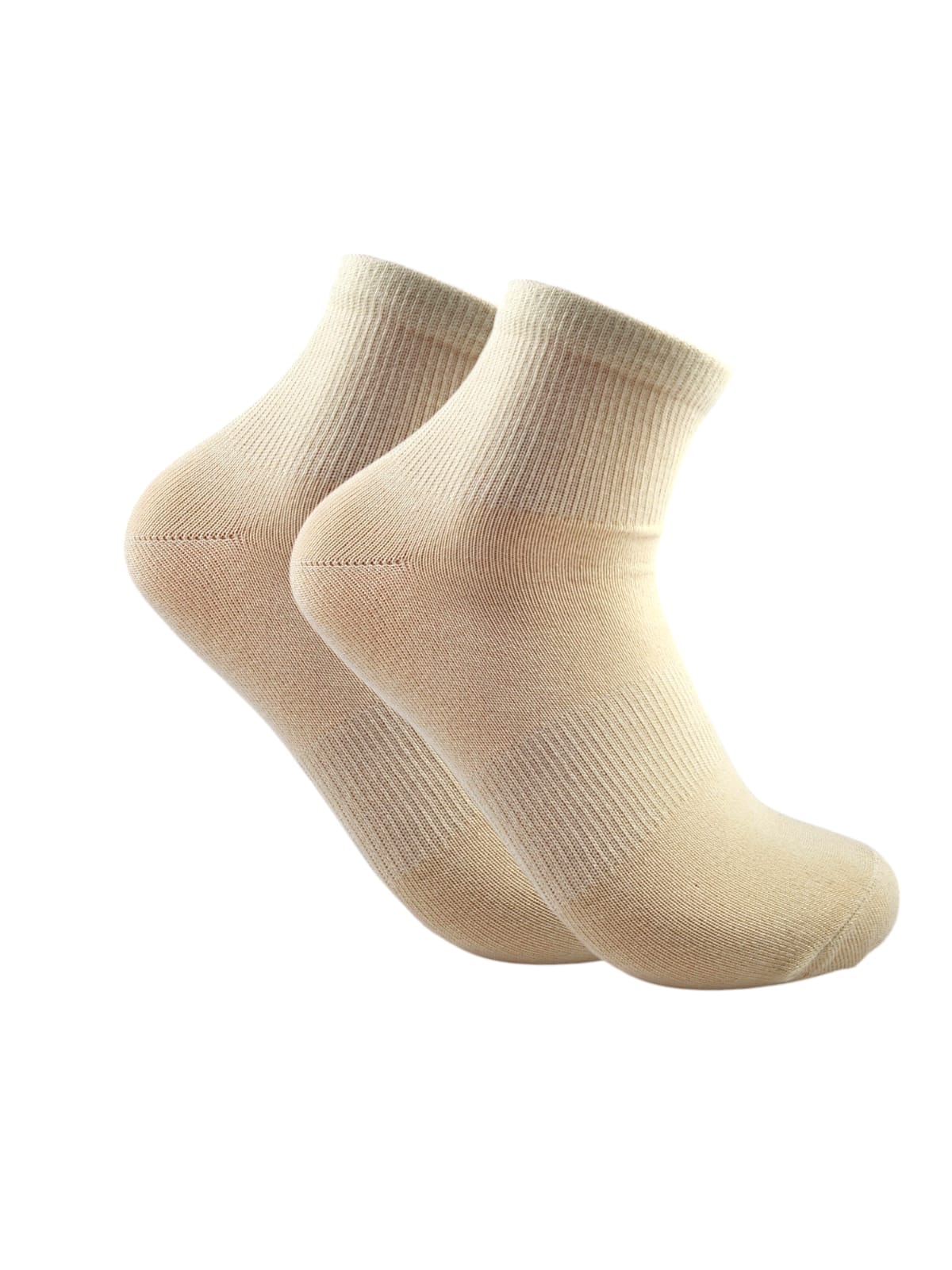 A Pack Of 3 Pieces Plain Short Socks , MultiColoure