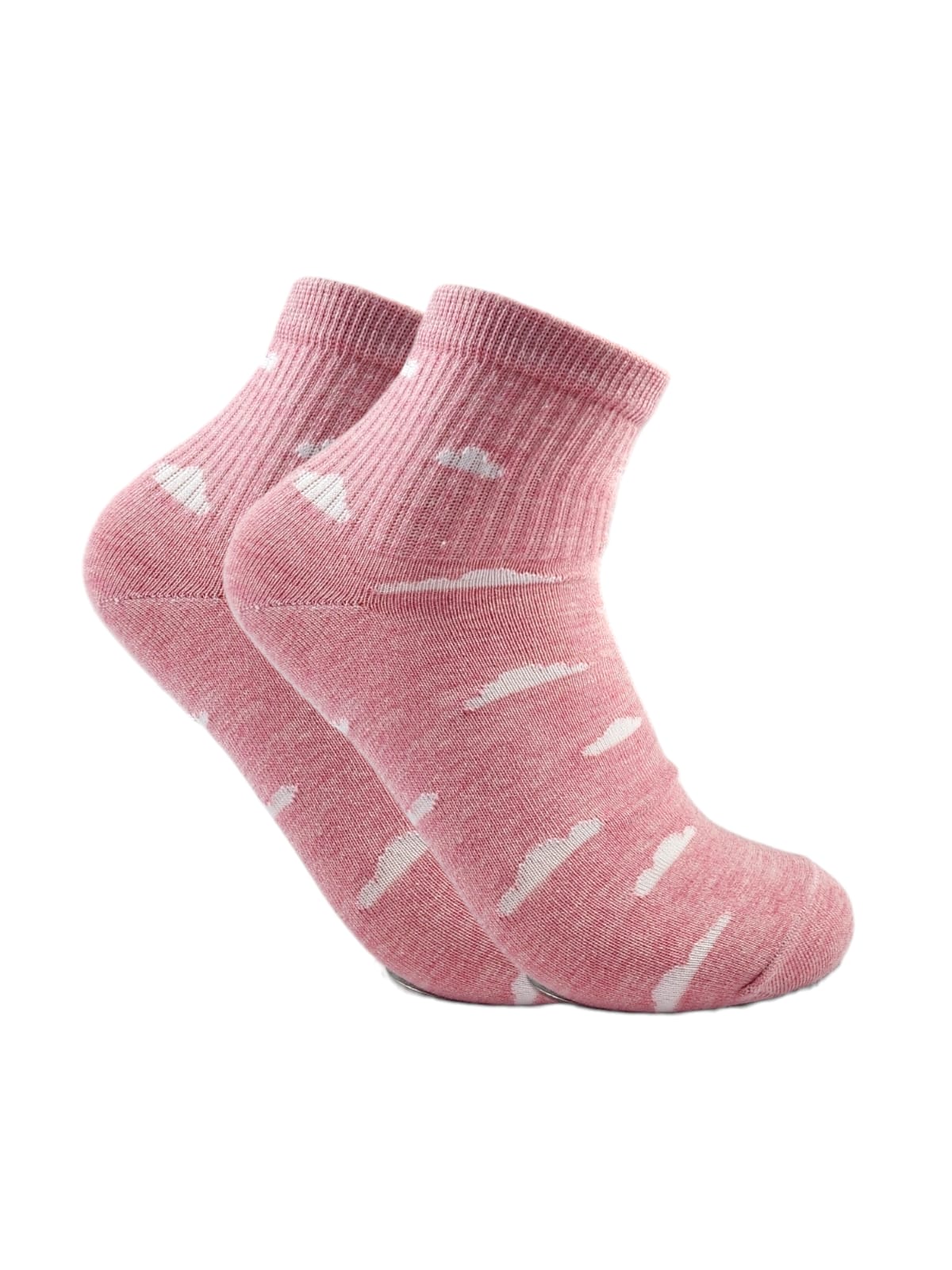 A Pack Of 3 Pieces Plain Short Socks , MultiColoure