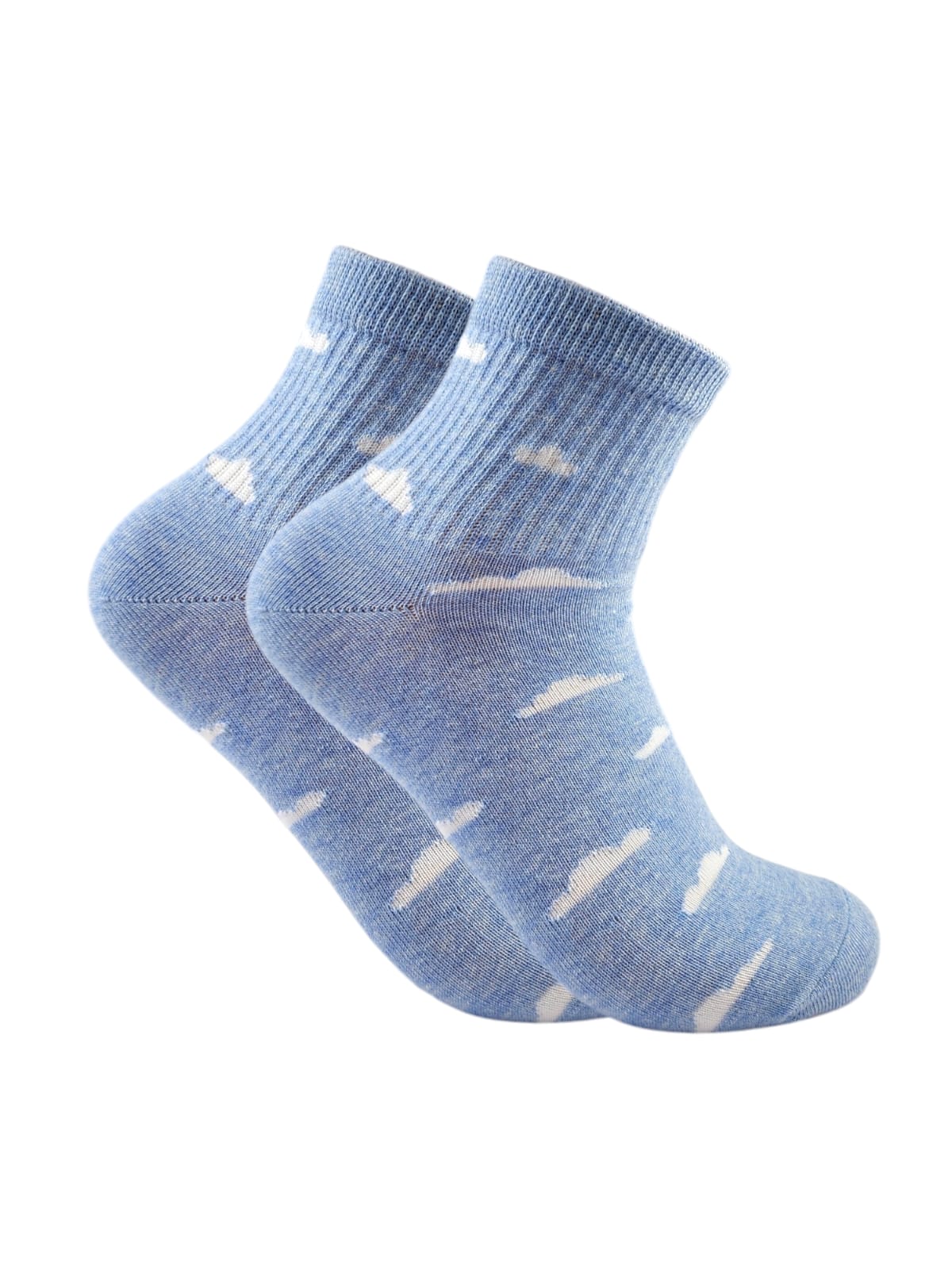A Pack Of 3 Pieces Plain Short Socks , MultiColoure