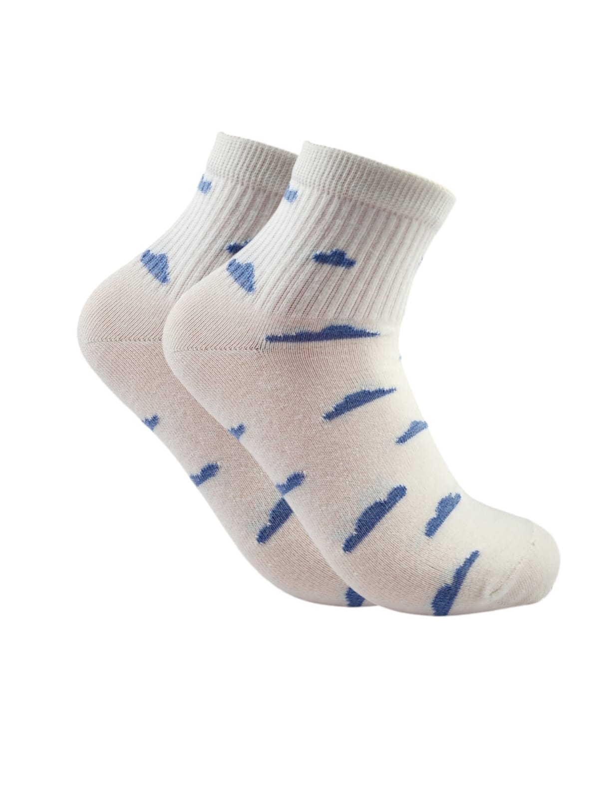 A Pack Of 3 Pieces Plain Short Socks , MultiColoure