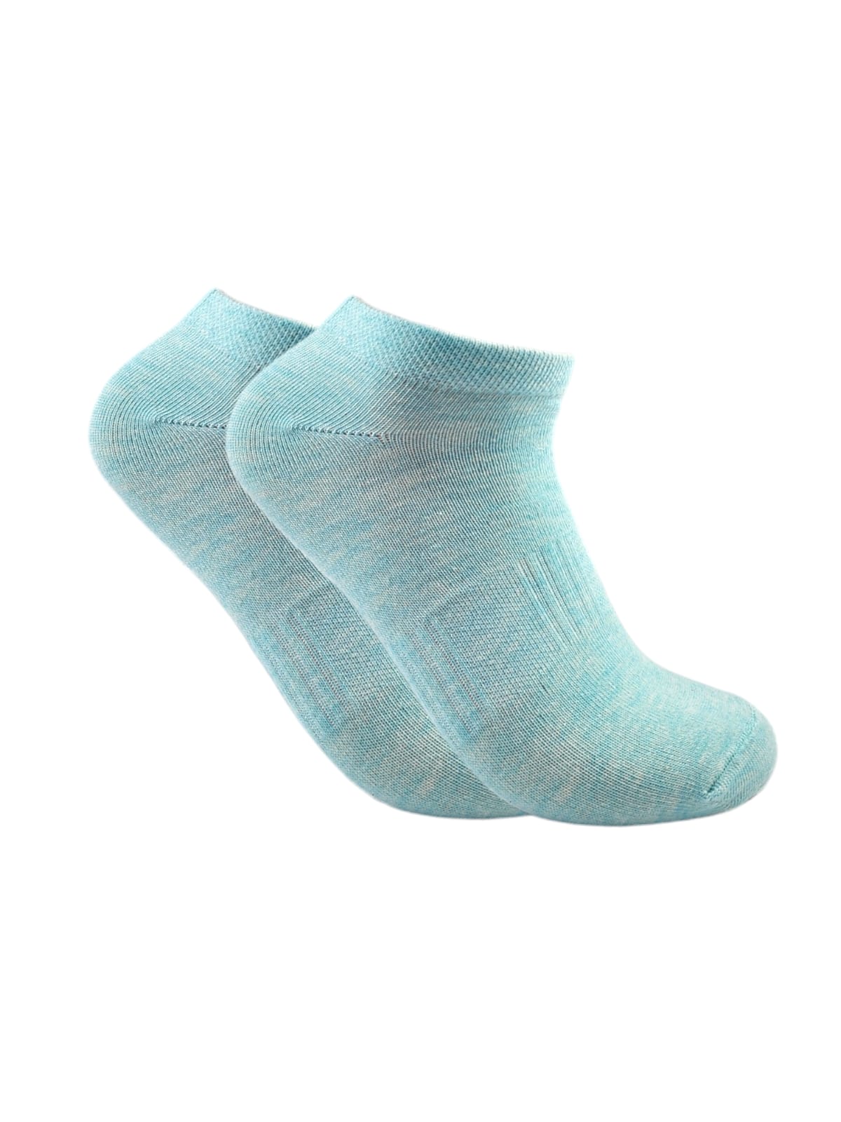 A Pack Of 3 Pieces Ankle Plain Socks MultiColoure For Women