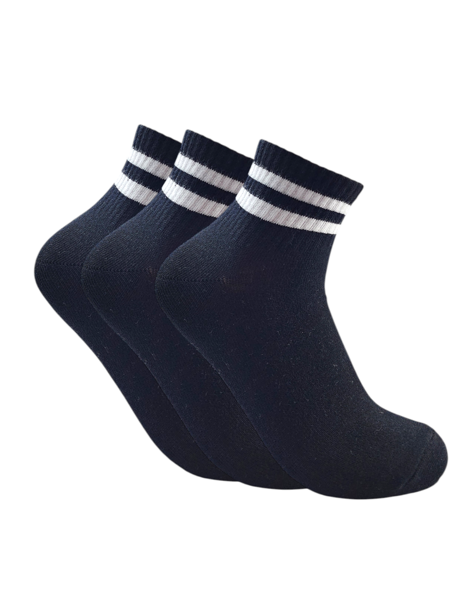 A Pack Of Short Socks Black, 3 Pieces