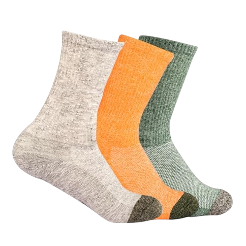 Pack Of 3 Pieces Printed Thermal Socks MultiColoure For Women