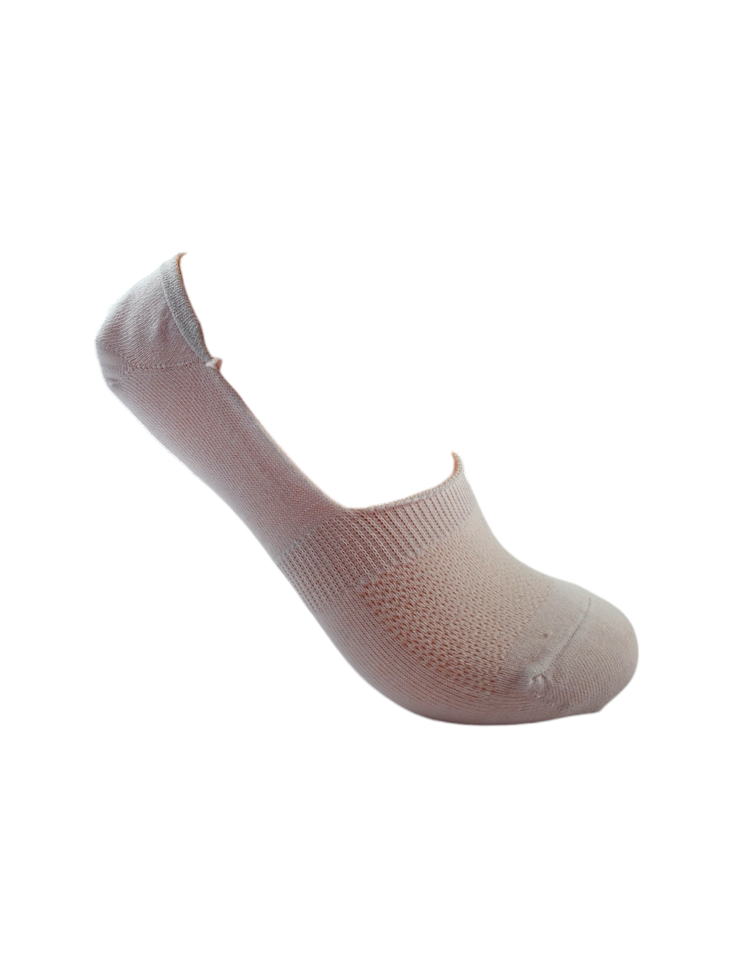 Invisible Plain Socks White For Men
