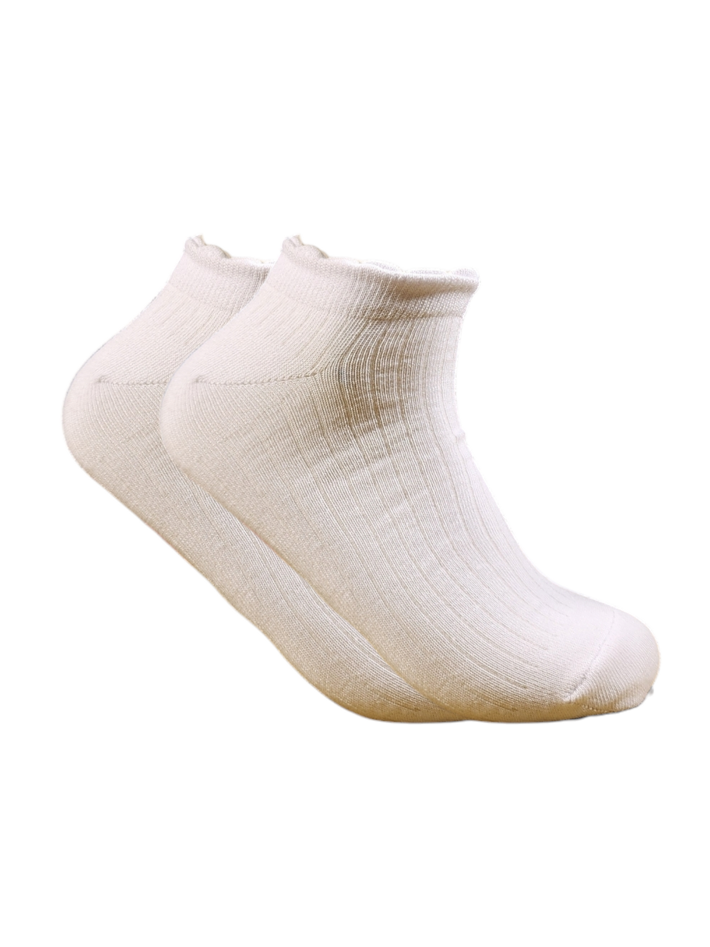 A Pack Of 3 Pieces Ankle Plain Socks Multicolor