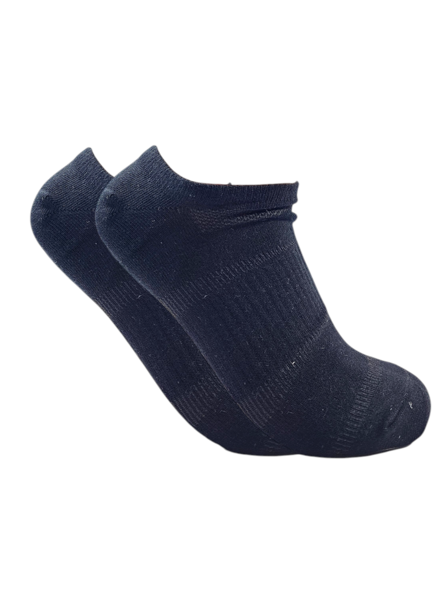 A Pack Of 3 Pieces LowCut Printed Socks Black For Men