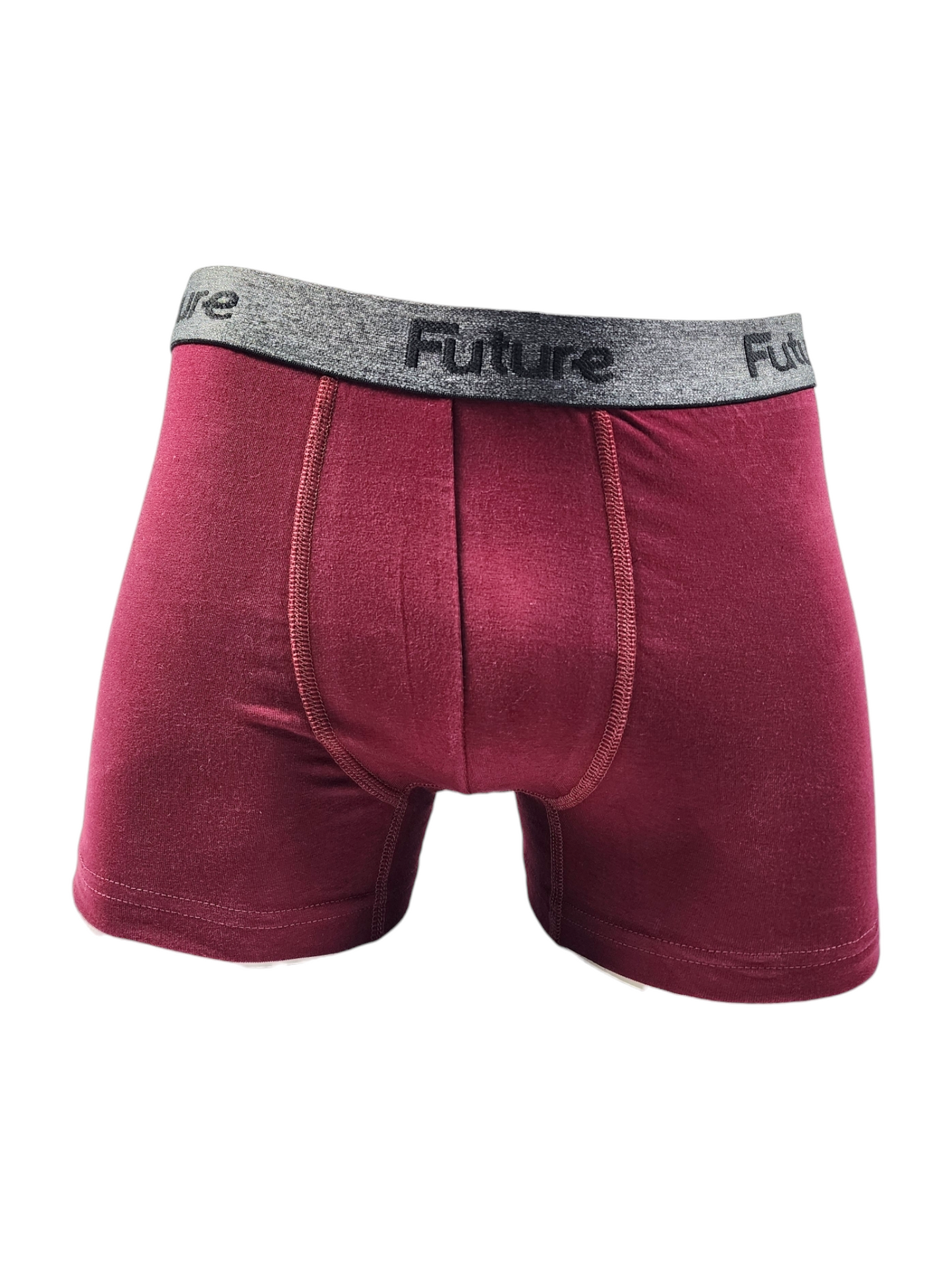 Plain Dark Red Boxer For Men