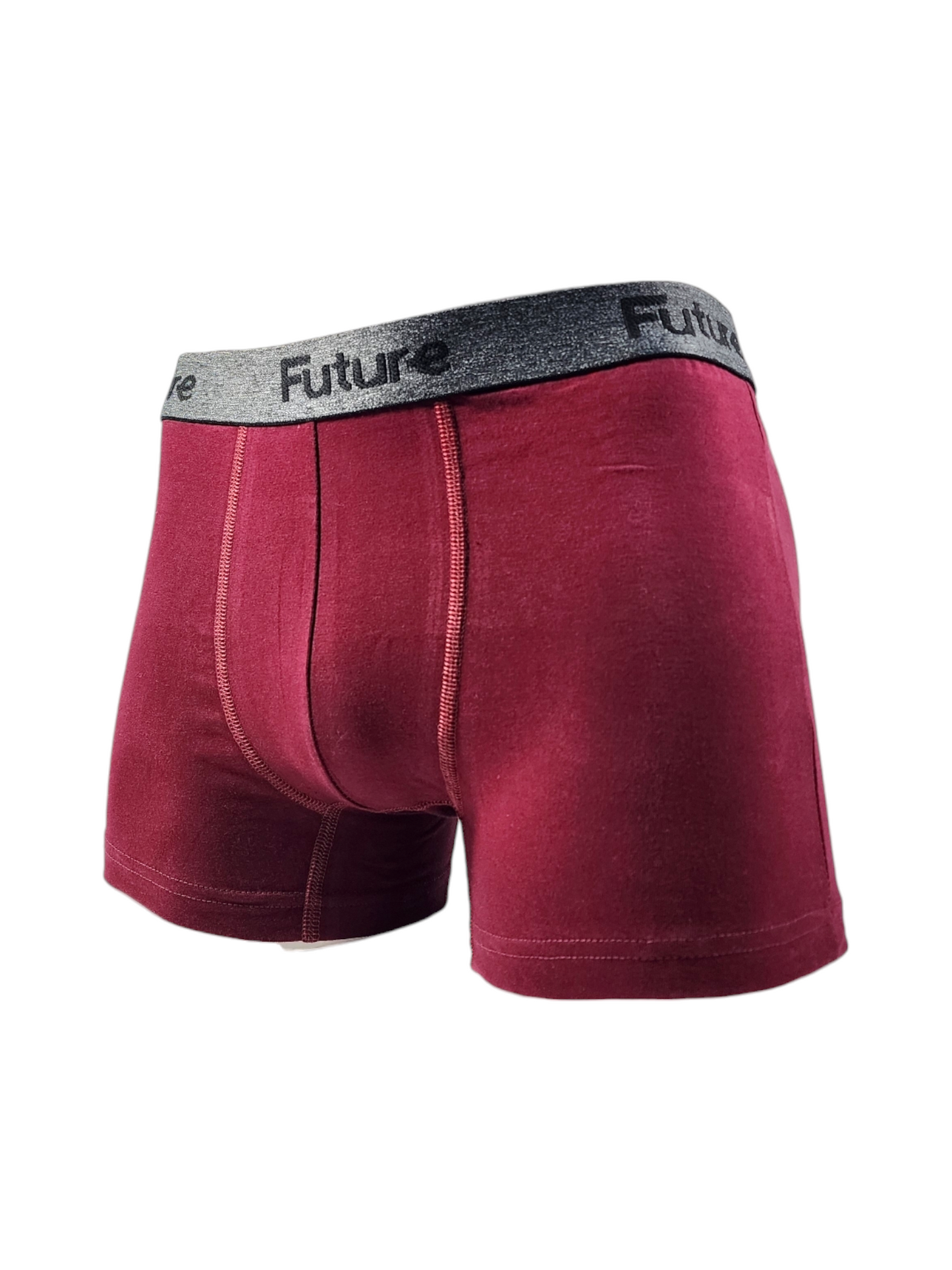 Plain Dark Red Boxer For Men