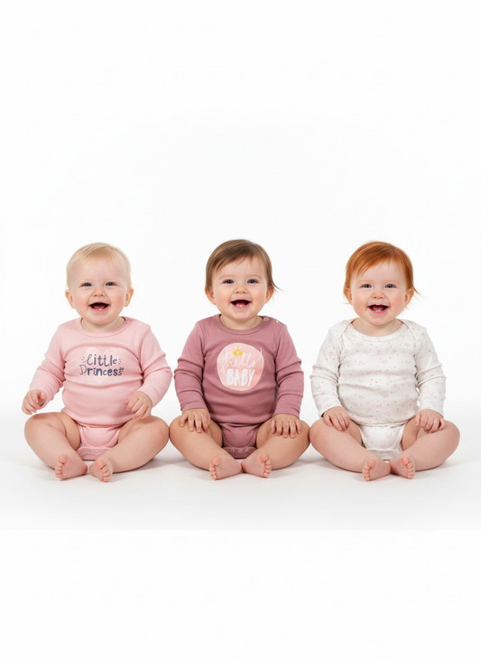 A Pack Of 3 Pieces Slevee Baby UnderWear Cotton 100% , MultiColoure