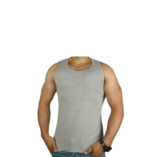 Sleeveless Undershirt, Grey For men