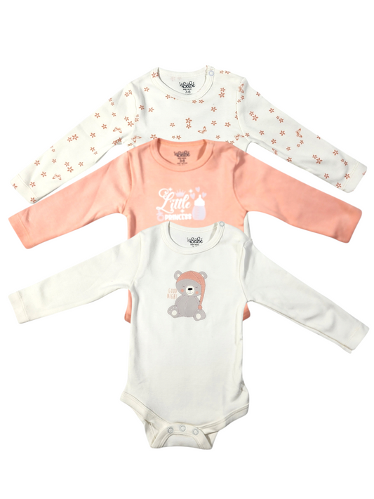 A Pack Of 3 Pieces Slevee Baby UnderWear Cotton 100% , MultiColoure