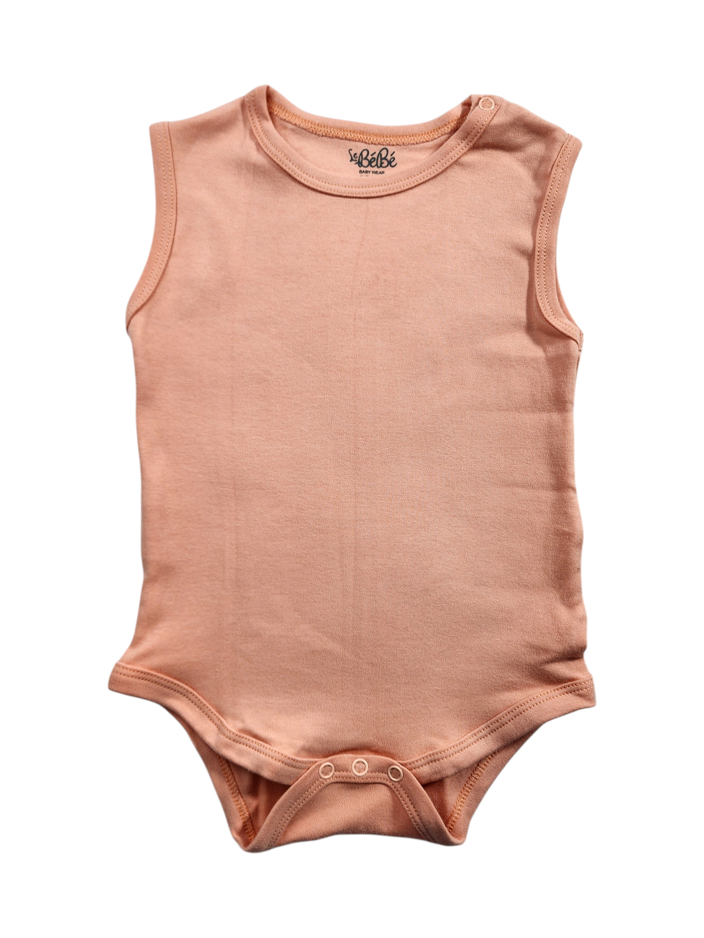 A Pack Of 3 Pieces Sleveeless Baby UnderWear Cotton 100% , MultiColoure