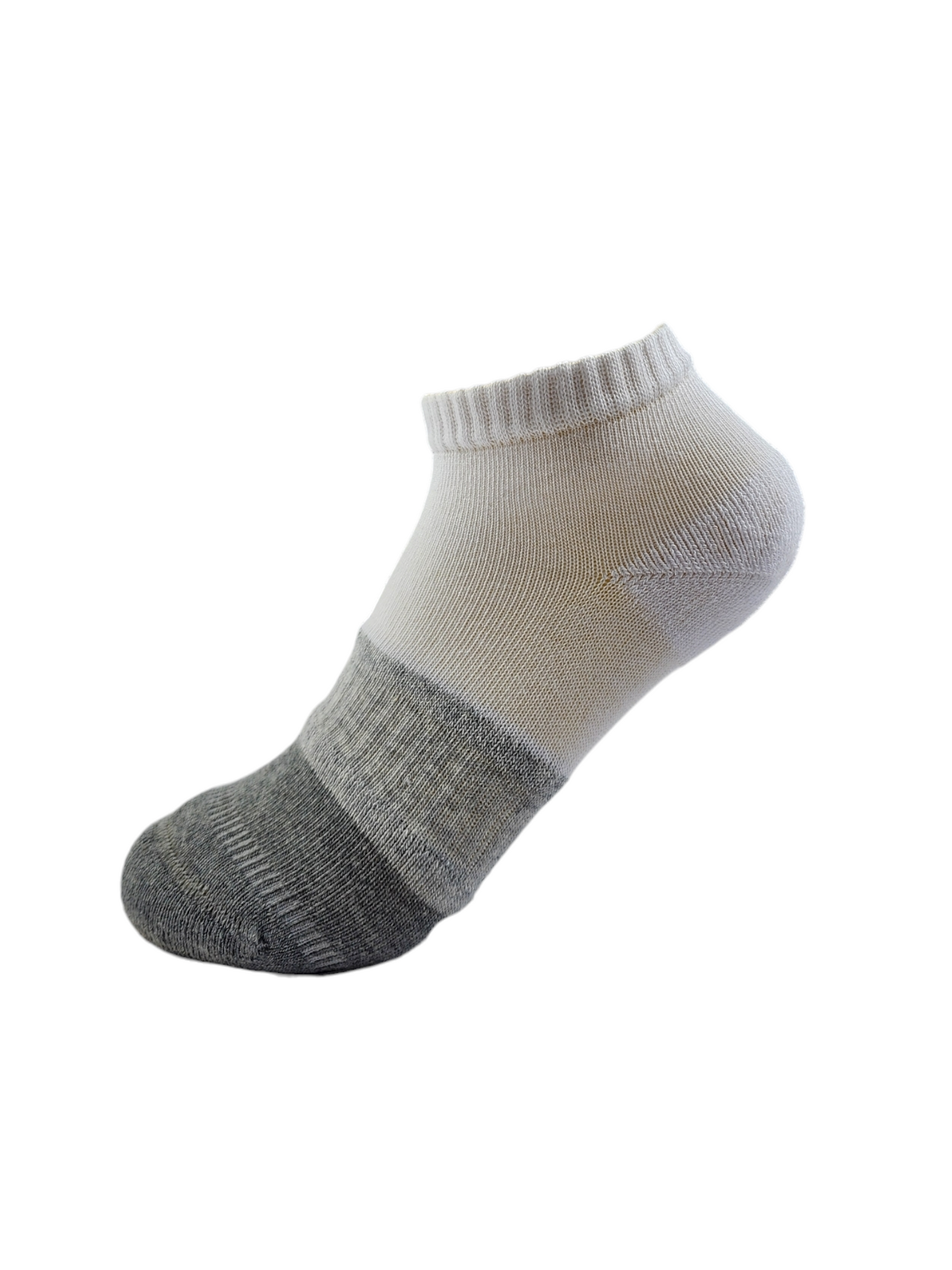 A Pack Of 3 Ankle Plain Socks Liner Heel And Toe MultiColoure