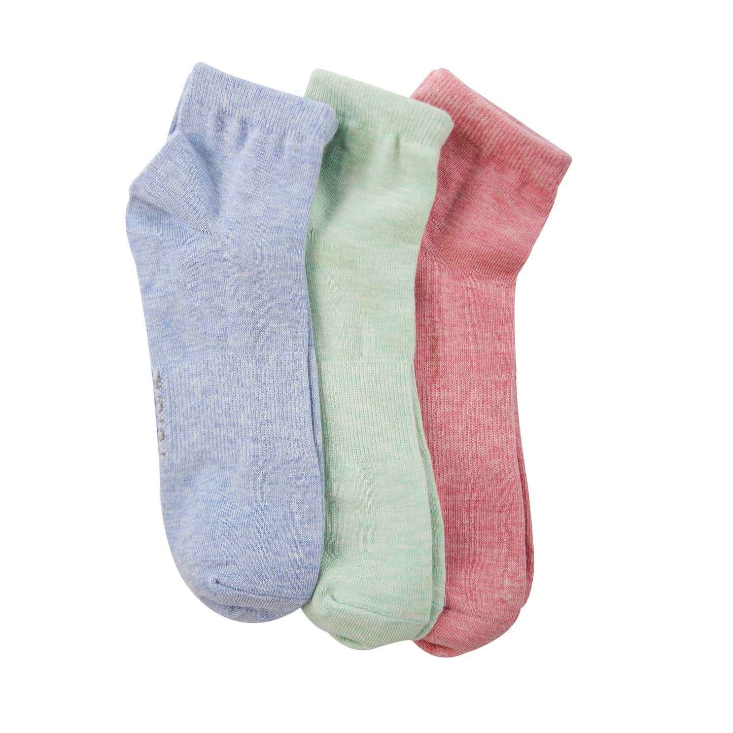 A Pack Of 3 Pieces Plain Short Socks , MultiColoure