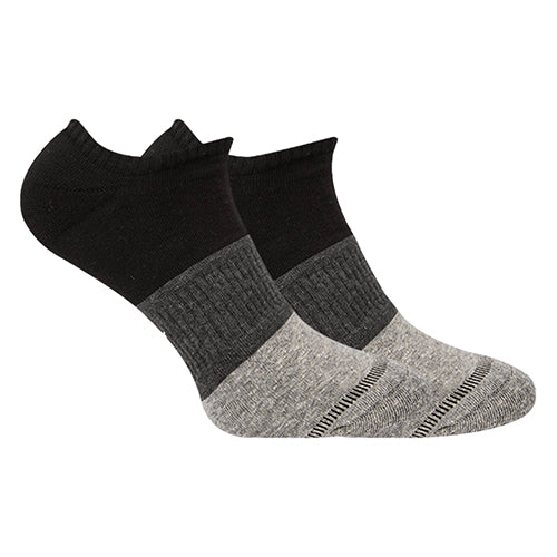 LowCut Plain Socks Liner Heel And Toe MultiColoure For Men