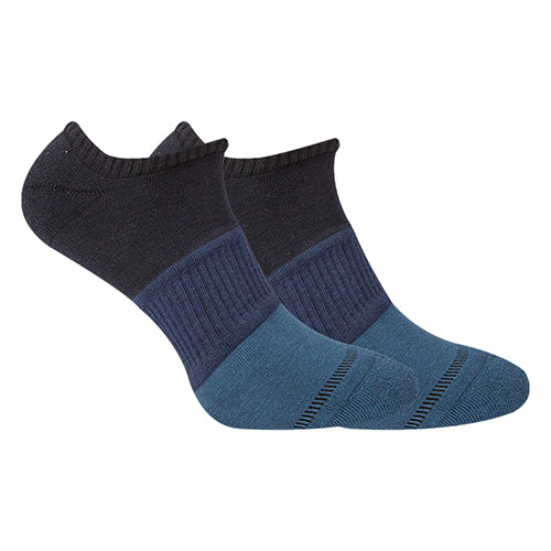 LowCut Plain Socks Liner Heel And Toe MultiColoure For Men