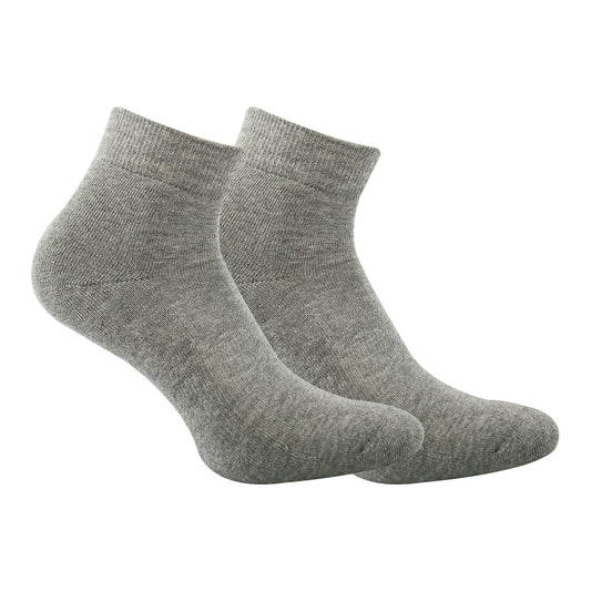 Short Printed Socks Half Terry Grey For Women