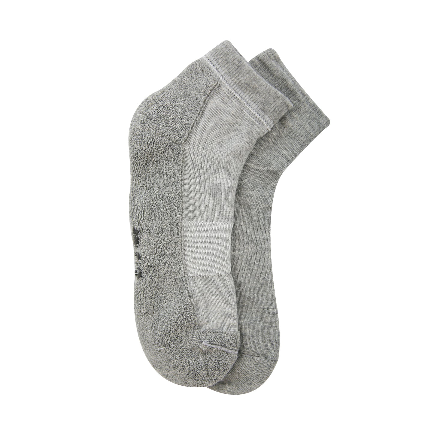 Short Printed Socks Half Terry Grey For Women