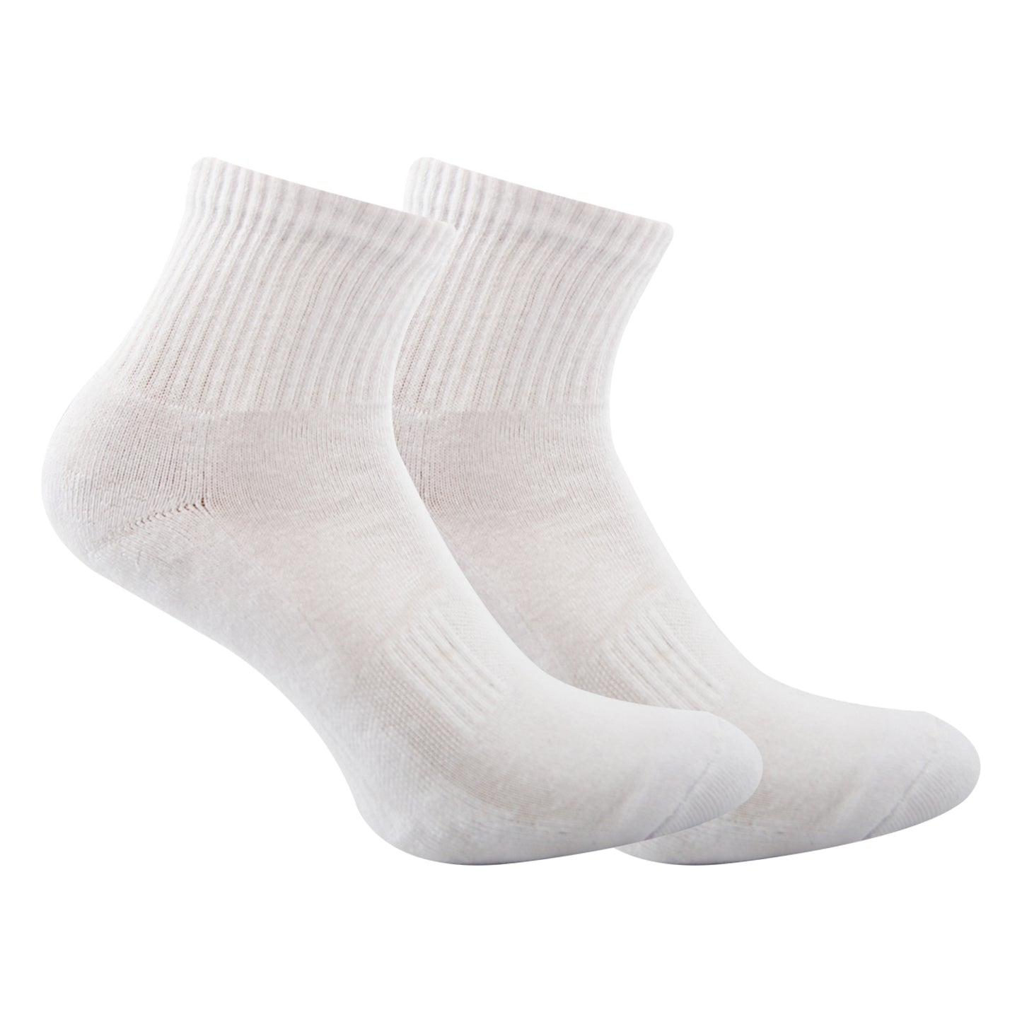 Short Printed Socks Half Terry White For Men