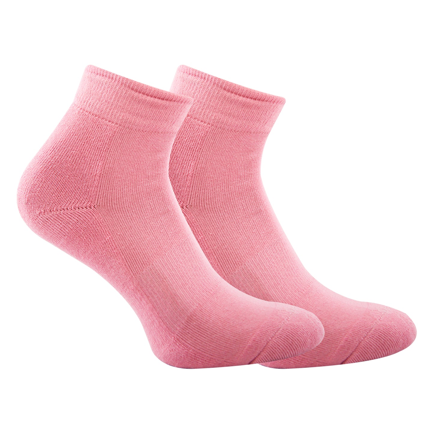 Short Printed Socks Half Terry Pink For Women