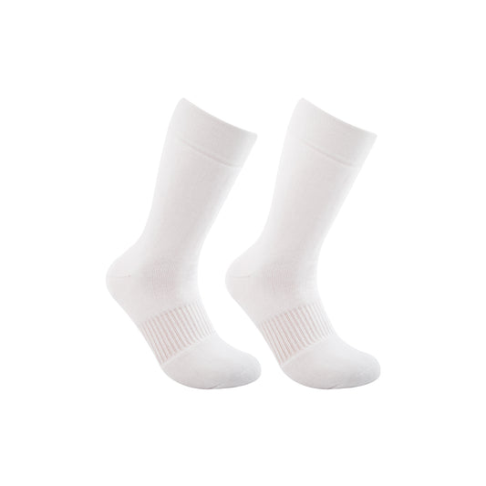 Long Printed Socks Full Terry White For Unisex