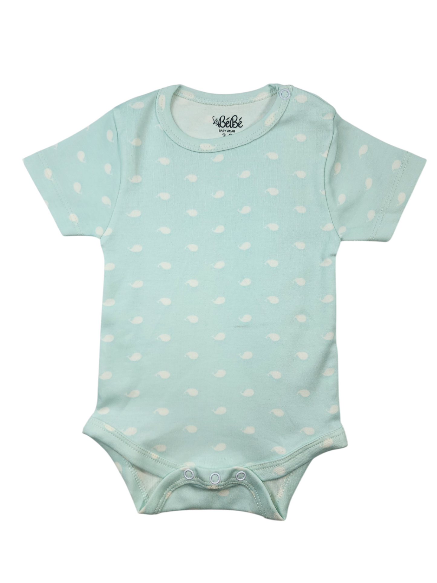 A Pack Of 3 Pieces Half Sleeve Baby UnderWear Cotton 100% , MultiColoure