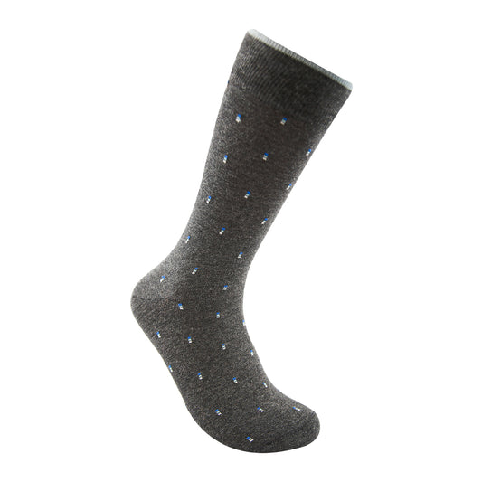 Classic Plain Socks Dark Grey For Men