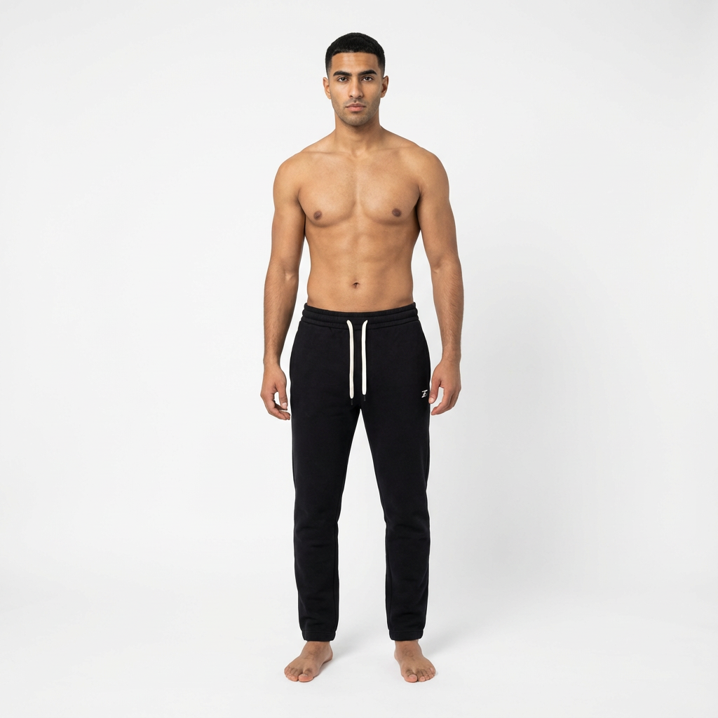 OverSized Relaxed Wide Leg Pants Summer Melton For Men