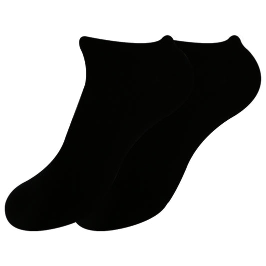 Low Cut Plain Socks Black For Men