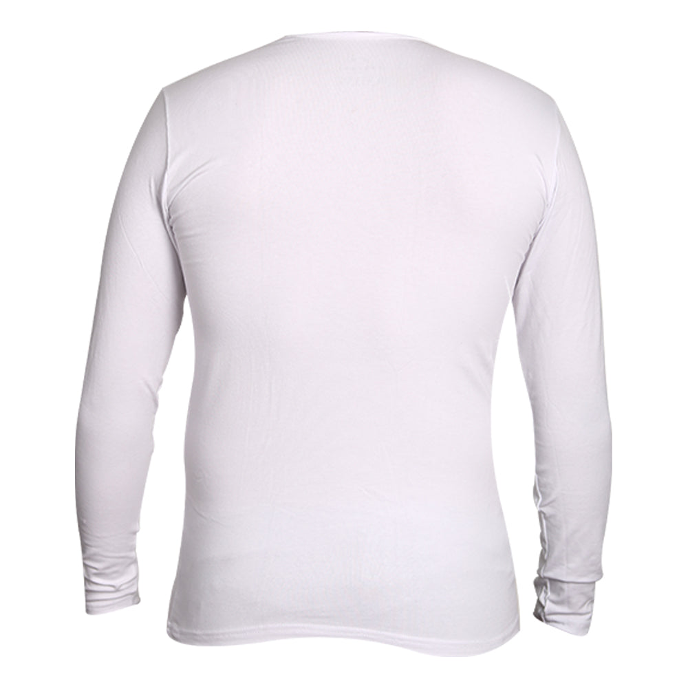 Sleeve Undershirt, White For men