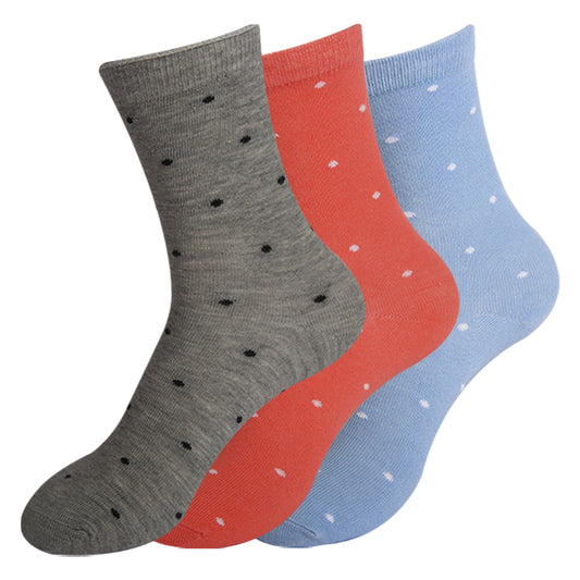 A Pack Of Long Socks Multicolor, 3 Pieces For Women