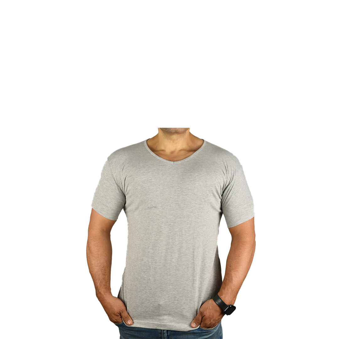 Half Sleeve Undershirt, Grey For men