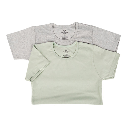 Pack Of 2 Half Slevee UnderShirt MultiColoure For Boys