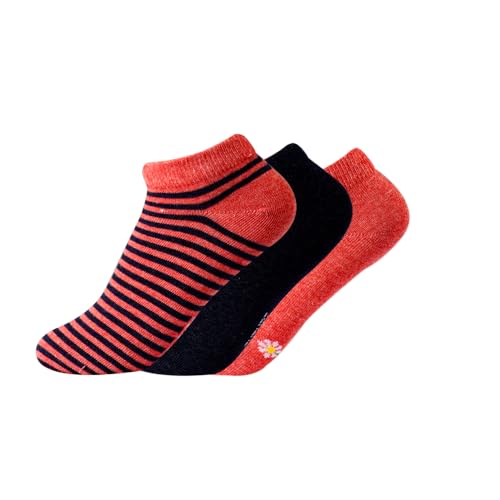 A Pack Of 3 Pieces Ankle Plain Socks MultiColoure